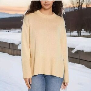 Gap, Women's Knit Cotton Sweater, Size XXL, Pull over, Long Sleeve, Taupe, New